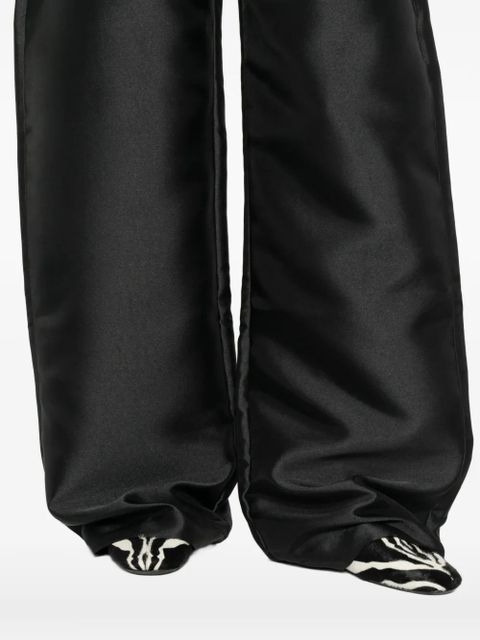 Marques'Almeida satin trousers - Black