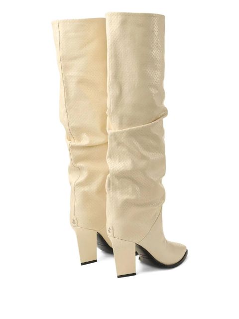 Jimmy Choo 85mm Hart boots - Neutrals