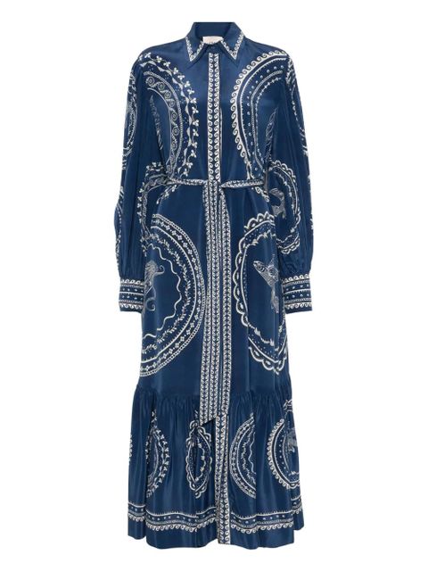 ALEMAIS Ocean midi dress - Blue - zdjęcie produktu nr 1