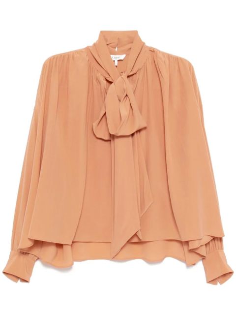 Chloé lavallière blouse - Neutrals - zdjęcie produktu nr 1