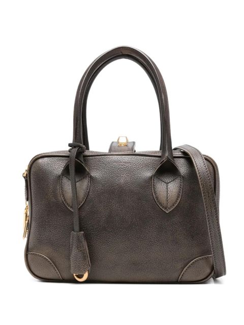 Golden Goose top-handle zip-fastening tote bag - Brown - zdjęcie produktu nr 1