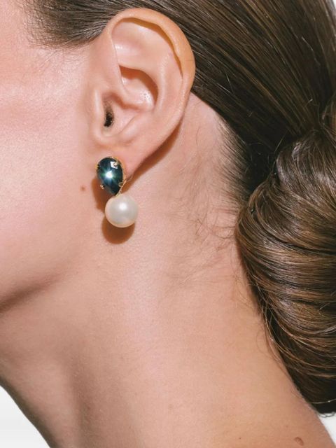 Jennifer Behr Cimone teardrop earrings - Gold