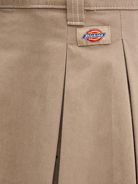 Dickies spódnica kolor beżowy mini rozkloszowana DK0A4Z870DS1