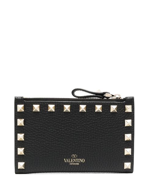 Valentino Garavani Rockstud zipped wallet - Black - zdjęcie produktu nr 2