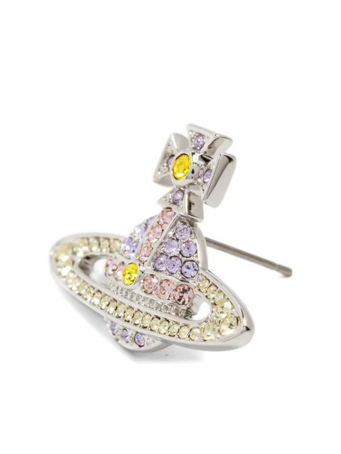 Vivienne Westwood Orb crystal-embellished earrings - Silver
