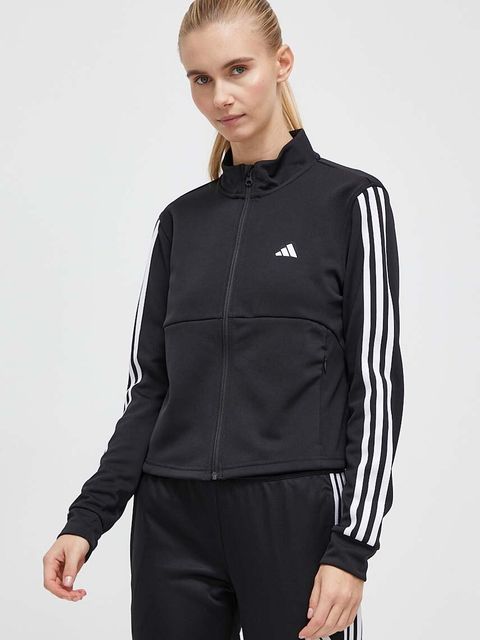 adidas Performance bluza treningowa Training Essentials kolor czarny z aplikacją HZ5615 - zdjęcie produktu nr 1