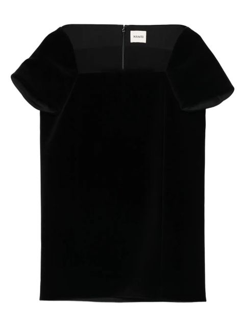 KHAITE Benji mini dress - Black
