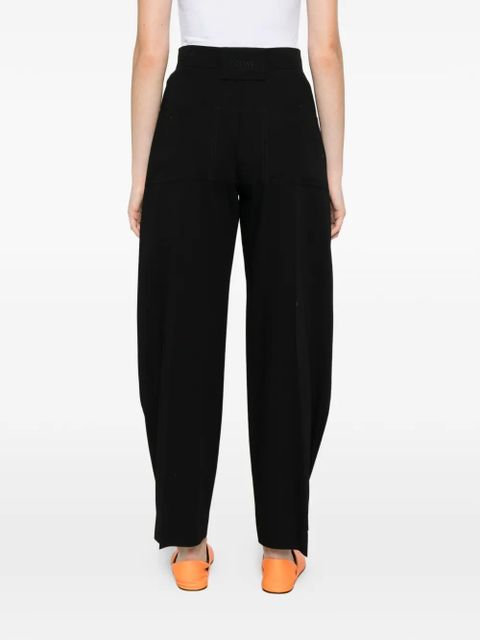 LOEWE plated trousers - Black