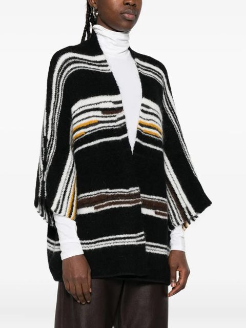 Missoni striped V-neck cardigan - Black