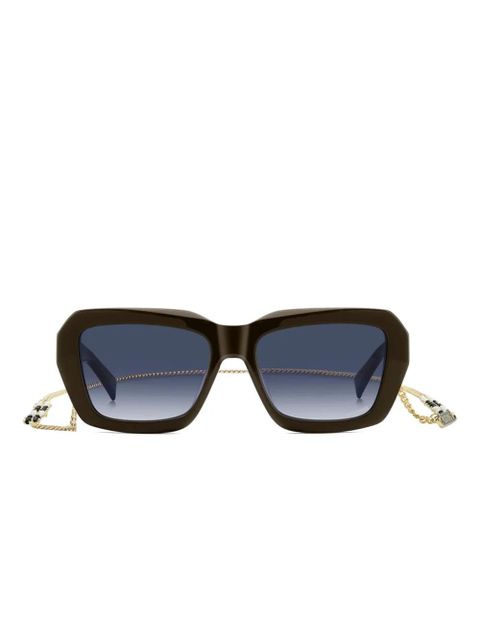 MISSONI EYEWEAR square-frame sunglasses - Brown - zdjęcie produktu nr 1
