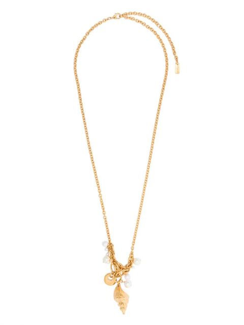 Chloé shell-pendant necklace - Gold - zdjęcie produktu nr 1