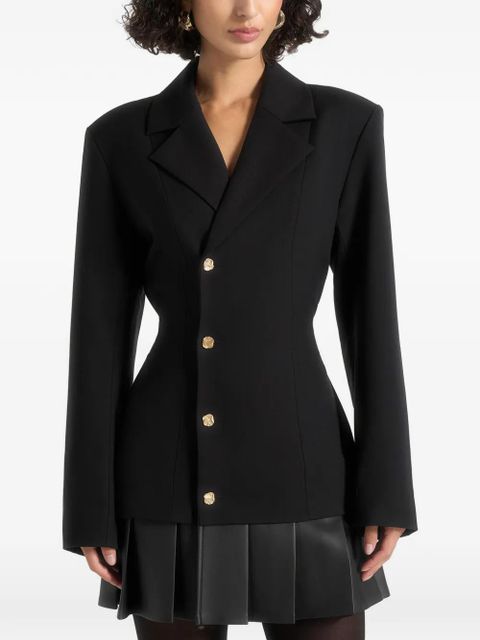 Manière De Voir Nicole pleated mini dress - Black - zdjęcie produktu nr 2