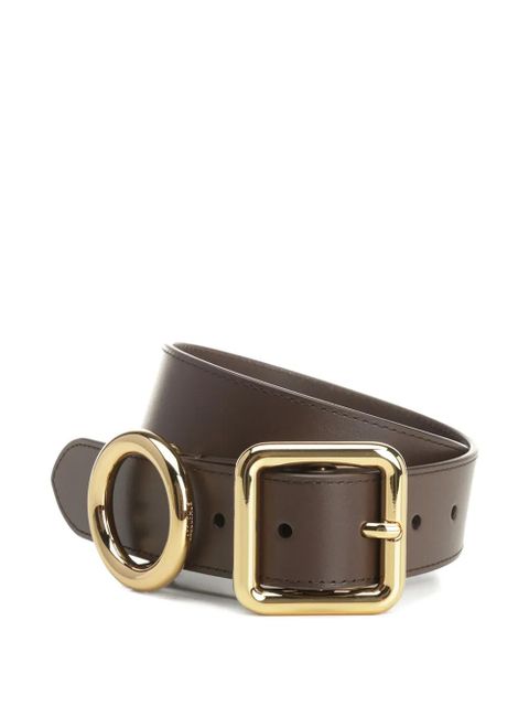 Jacquemus Regalo buckle leather belt - Brown - zdjęcie produktu nr 1