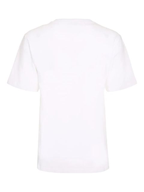 Rabanne logo-detail crew-neck T-shirt - White - zdjęcie produktu nr 2