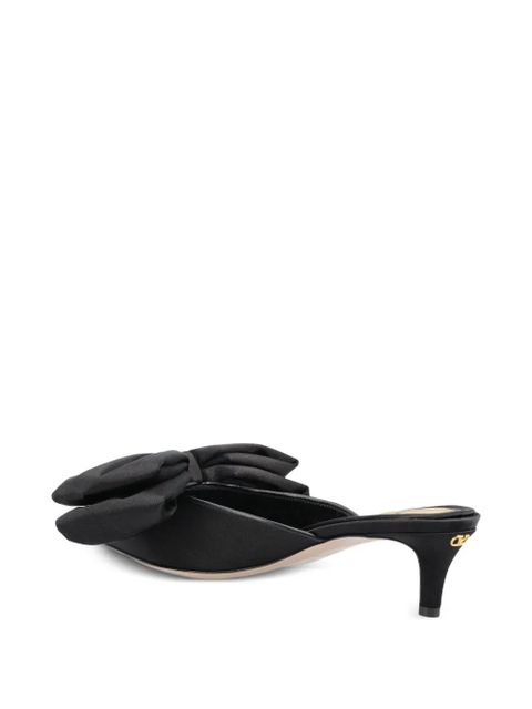 Valentino Garavani bow mules - Black