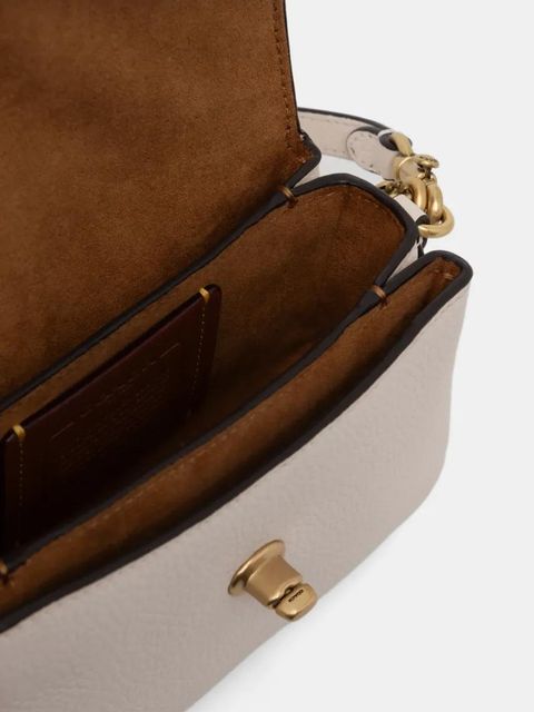 Coach torebka skórzana Cassie kolor beżowy CW565