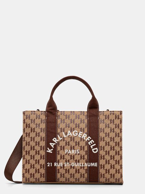 Karl Lagerfeld torebka K/RSG kolor brązowy B1W50021 - zdjęcie produktu nr 1