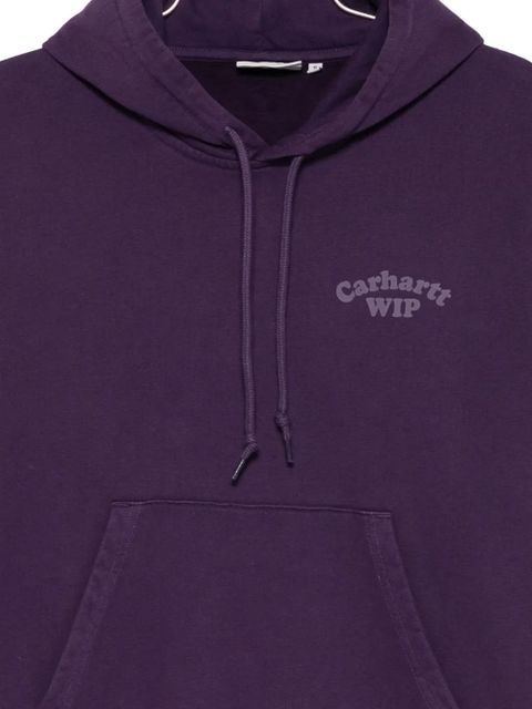 Carhartt WIP logo-print hoodie - Purple - zdjęcie produktu nr 2
