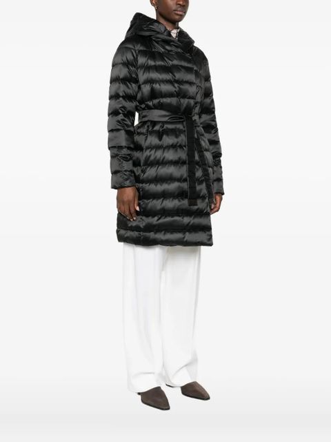 Max Mara hooded quilted coat - Black - zdjęcie produktu nr 2