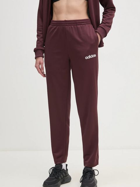 adidas dres LINEAR TS damski kolor bordowy JD2698