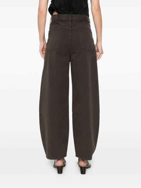 St. Agni barrel mid-rise jeans - Brown