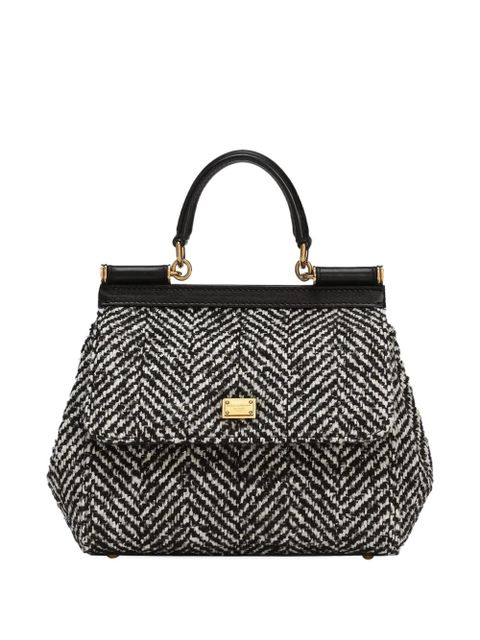 Dolce & Gabbana Sicily medium tote bag - White - zdjęcie produktu nr 1