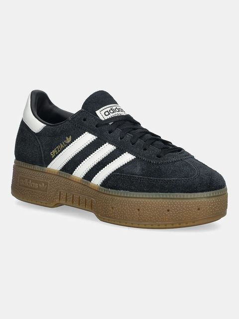 adidas Originals sneakersy zamszowe Handball Spezial Bold damskie kolor czarny JR7438 - zdjęcie produktu nr 1