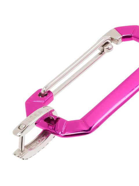 EÉRA large Chiara diamond-embellished earring - Pink