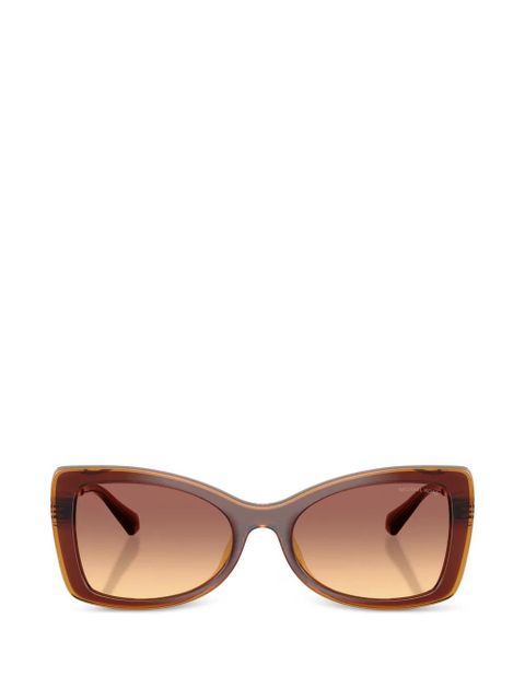 Michael Kors Malaga geometric-frame sunglasses - Brown - zdjęcie produktu nr 1