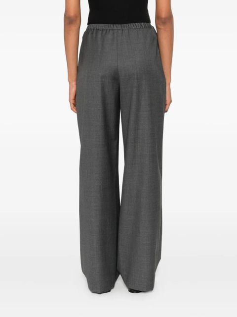 LouLou de Saison drawstring wool trousers - Grey