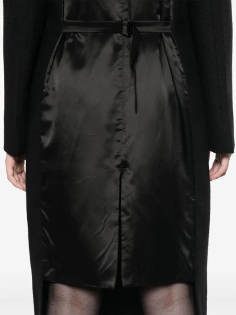 Prada virgin wool coat - Black