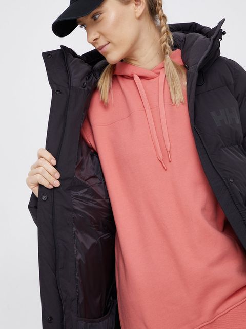 Helly Hansen Kurtka damska kolor czarny zimowa 53205-692