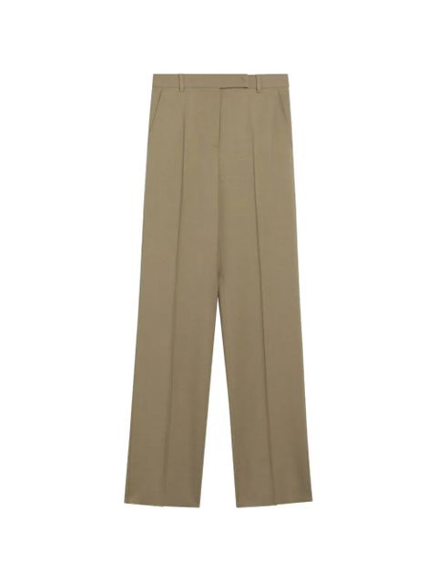 Max Mara pressed-crease tailored trousers - Brown - zdjęcie produktu nr 1