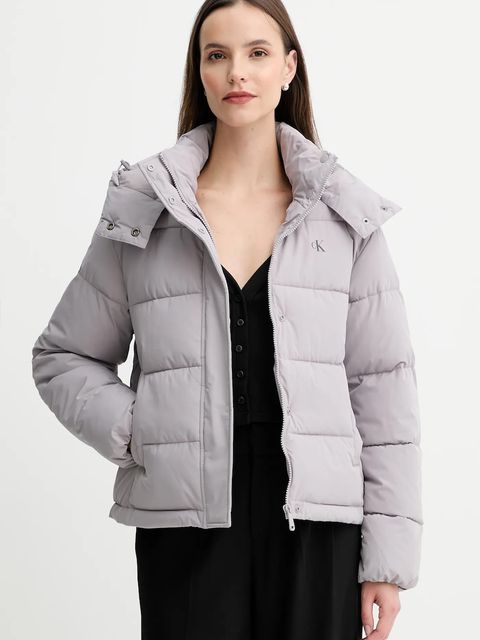 Calvin Klein Jeans kurtka kolor szary zimowa LV047D513G - zdjęcie produktu nr 1