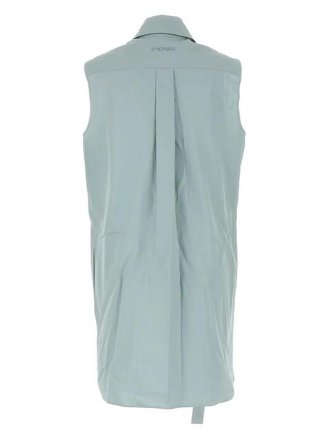 FENDI two-tone mini dress - Blue - zdjęcie produktu nr 2