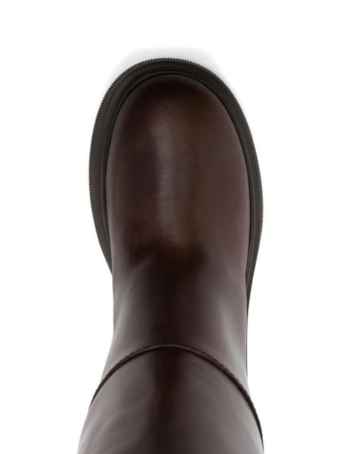 Jimmy Choo 70mm Tamskin buckle-detail boots - Brown