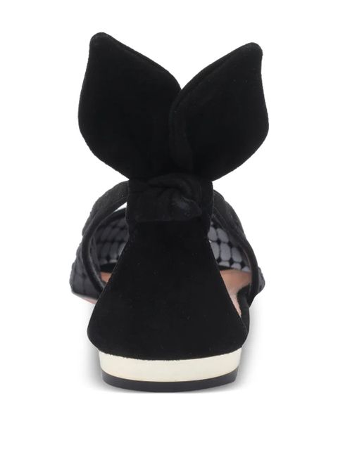 Aquazzura lace ballet flats - Black