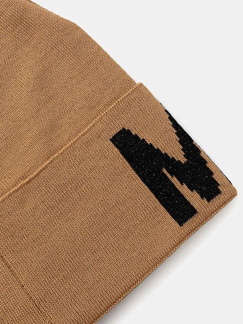 Moschino czapka z wełną kolor brązowy M3349 65457 - zdjęcie produktu nr 2