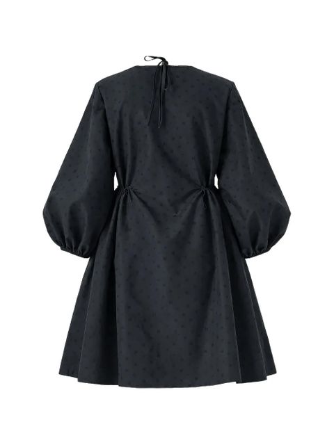 Cecilie Bahnsen CBclo balloon-sleeve A-line mini dress - Black - zdjęcie produktu nr 2