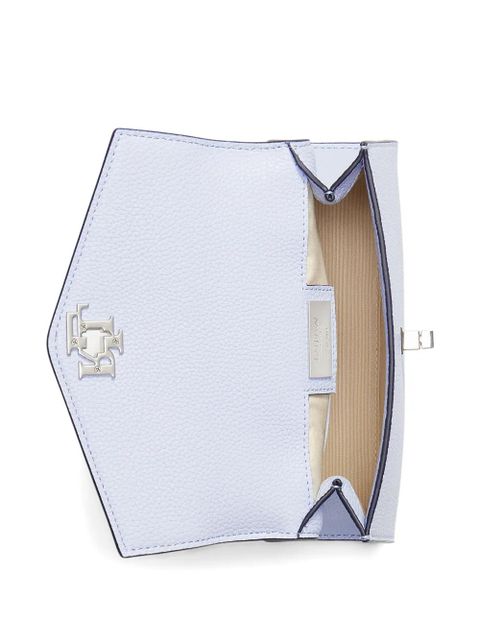 Lauren Ralph Lauren logo flap tote bag - Blue