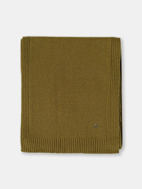 United Colors of Benetton szalik z dodatkiem wełny - zdjęcie produktu nr 1