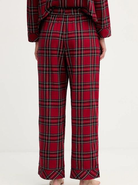 Abercrombie & Fitch spodnie piżamowe damska kolor bordowy KI146-5099-556 - zdjęcie produktu nr 2