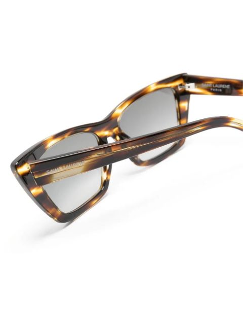 Saint Laurent Eyewear Mica cat-eye sunglasses - Brown