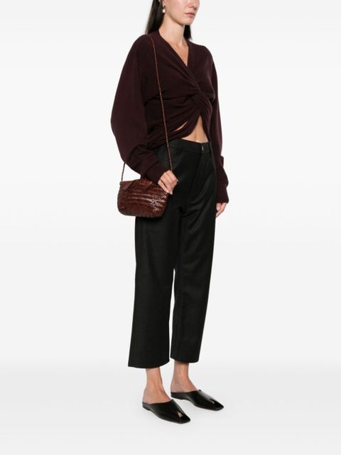 DRAGON DIFFUSION Minsu cross body bag - Brown