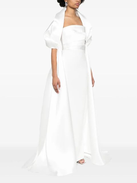 Solace London Vera maxi dress - White