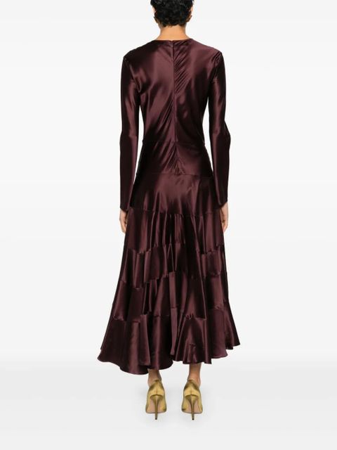 Tory Burch tiered panelled dress