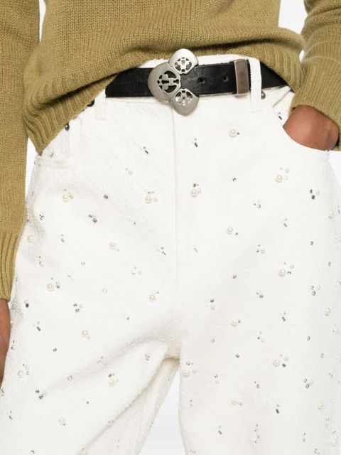 Golden Goose Kim trousers - White