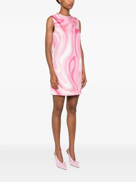 PUCCI Iride-print mini dress - Pink