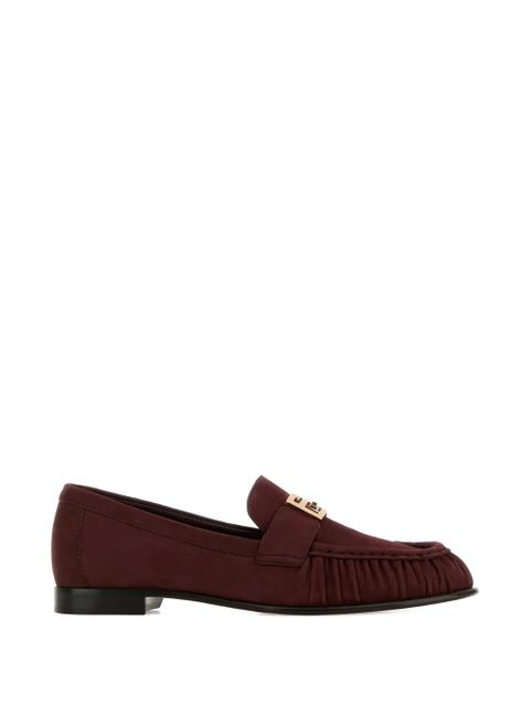 FENDI FF Baguette suede loafers - Brown - zdjęcie produktu nr 1