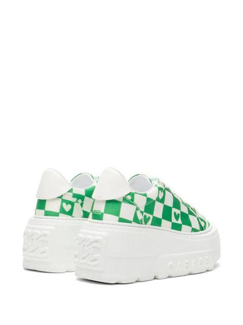 Casadei x Alessandro Enriquez Nexus lace-up sneakers - Green
